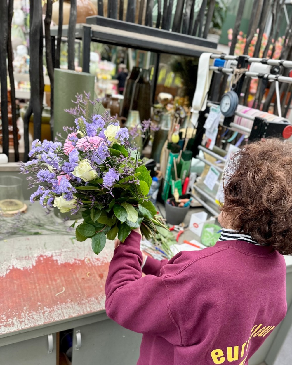 Een mooi boeket koop je bij tuincentrum Eurofleur in Leusden!