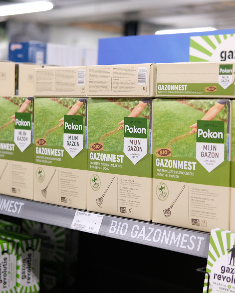 Gazonmest van Pokon shop je bij tuincentrum Eurofleur!
