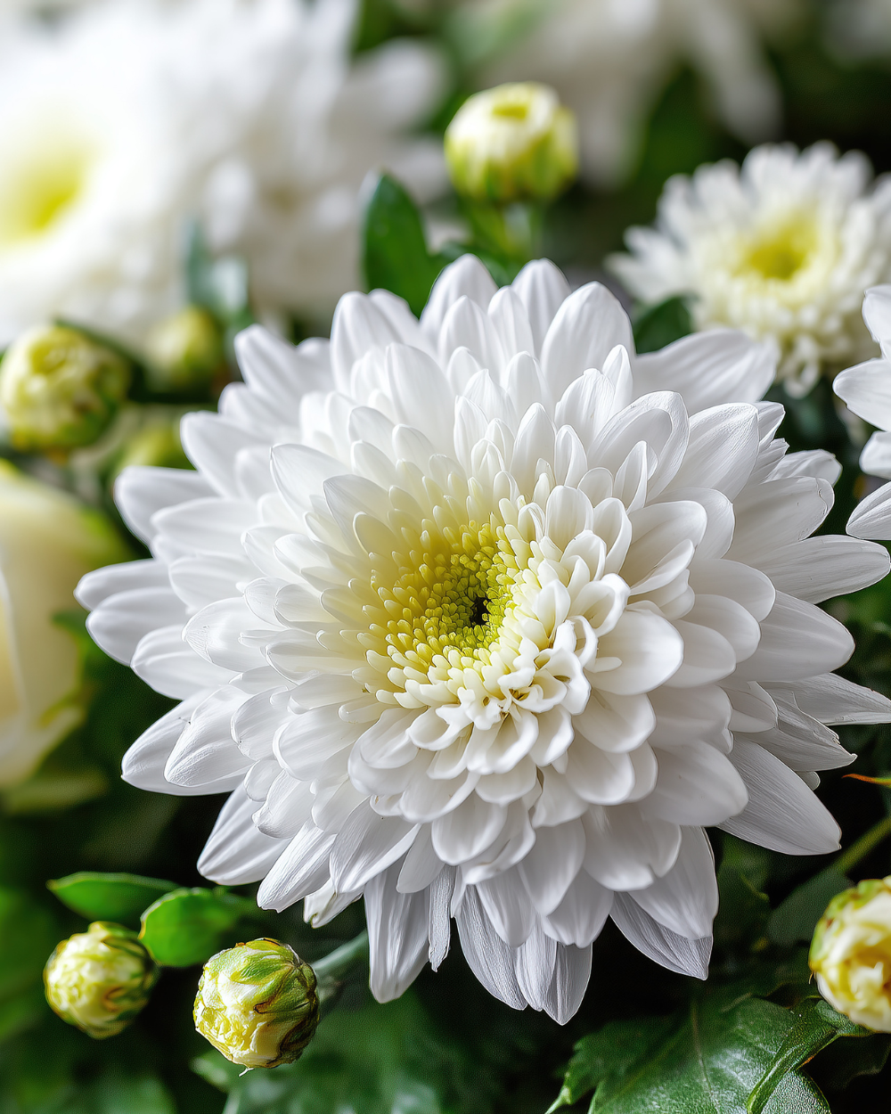 Rouwbloemen koop je bij tuincentrum Eurofleur in Leusden.