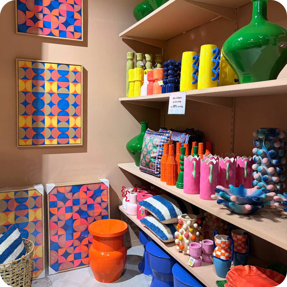 Ontdek de woonaccessoires met 30% korting op de interieurafdeling van tuincentrum Eurofleur. Ontdek de woonaccessoires met 30% korting op de interieurafdeling van tuincentrum Eurofleur.