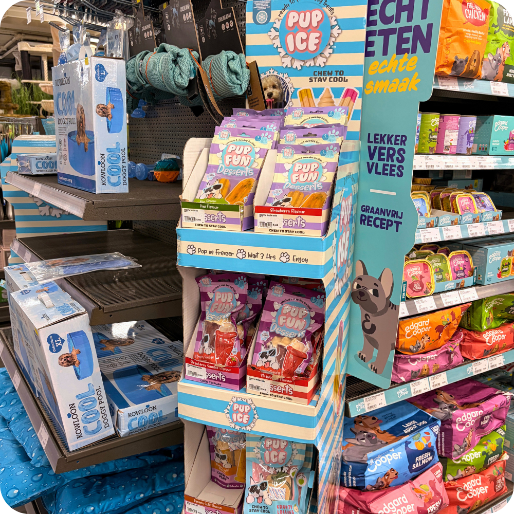 Ontdek Pup Ice hondenijsjes voor jouw hond bij tuincentrum Eurofleur!