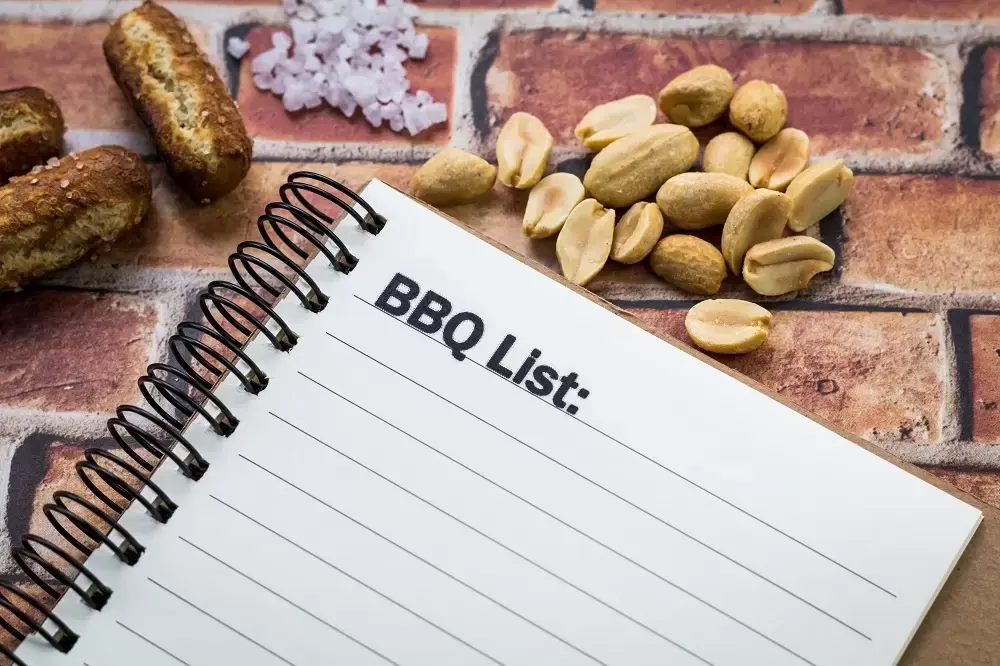 BBQ checklist BBQ checklist