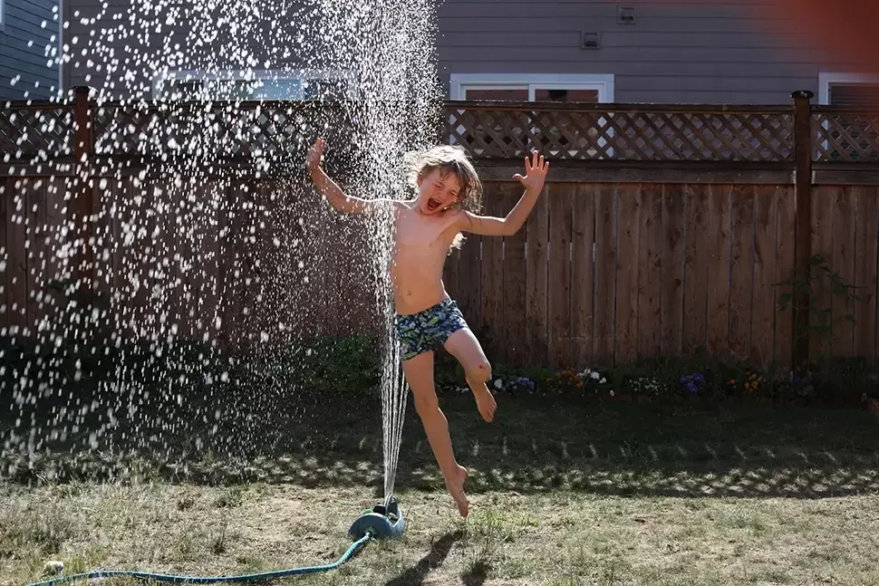 Vakantie met de kinderen in eigen tuin Vakantie met de kinderen in eigen tuin