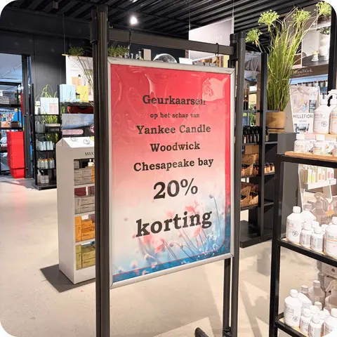 20% korting op deze geurkaarsen