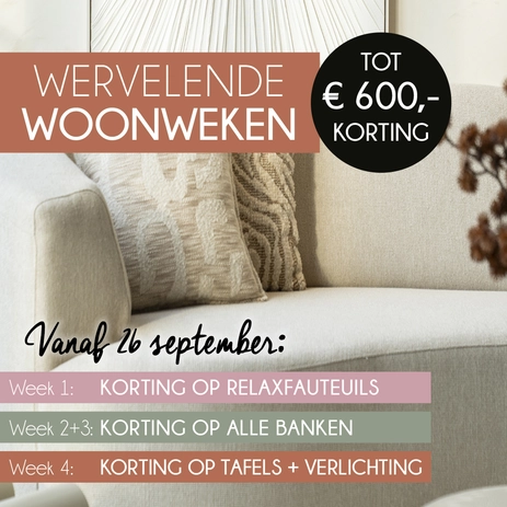 Cozy-Homes wervelende woonweken