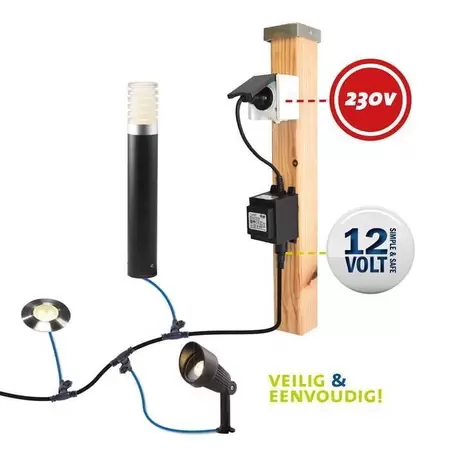 Garden Lights 12v inbouwspot aurea rvs 316 - afbeelding 2