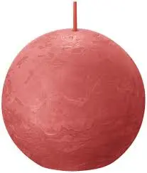 Bolsius Rustiek bolkaars Blossom Pink - Ø7,6 cm