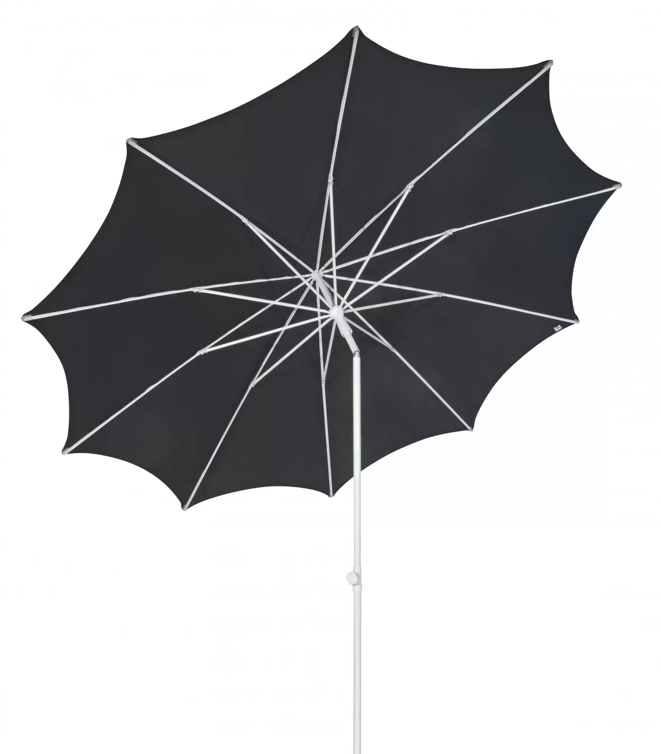 Borek parasol Ø250 cm zwart Tuincentrum Eurofleur