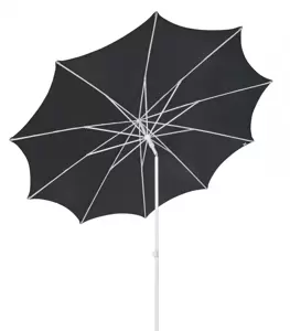 Borek Etoile parasol Ø250 cm zwart