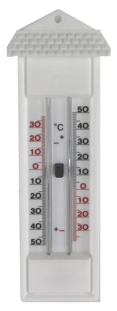 Talen Tools Buitenthermometer wit min/max