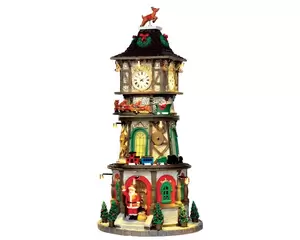 Lemax Christmas clock tower - inclusief adapter