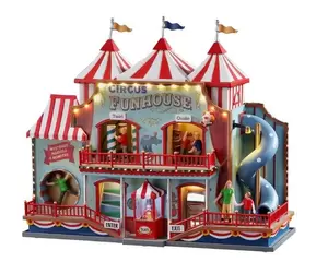 Lemax Circus funhouse - with 4.5v adaptor