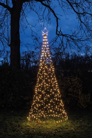 Coen Bakker Lichtboom met ster en 480 ledlampjes - 320 cm