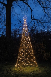 Coen Bakker Lichtboom met ster en 480 ledlampjes - 320 cm