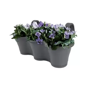 elho Corsica easy hanger trio 53 cm antraciet