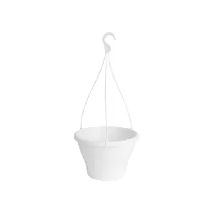 elho Corsica hanging basket d30 cm wit
