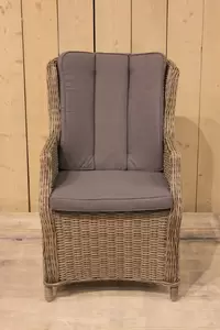 Darwin verstelbare stoel natural kobo grijs - afbeelding 1