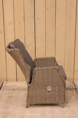 Darwin verstelbare stoel natural kobo grijs - afbeelding 2