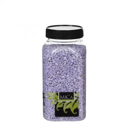 Deco gravel 1kg licht paars