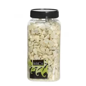 Deco steentjes 1kg licht geel