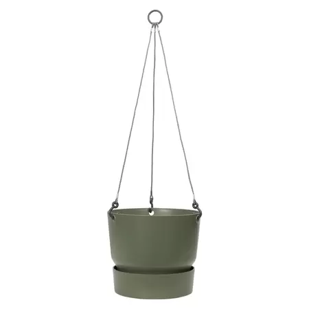 elho greenville hanging basket 24cm - blad groen