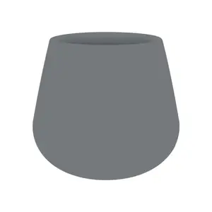 elho pure cone 55cm - concrete grey