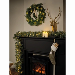 Everlands guirlande Cashmere LED - 270cm - afbeelding 3