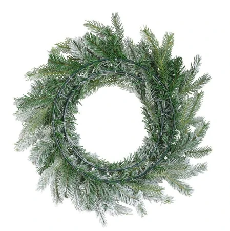 Everlands kerstkans Grandis snowy - ⌀50cm - afbeelding 4