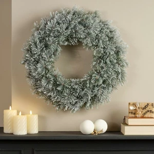 Everlands kerstkrans Cashmere krans frosted - ⌀63cm - afbeelding 4
