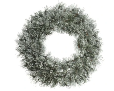 Everlands kerstkrans Cashmere krans frosted - ⌀63cm - afbeelding 1