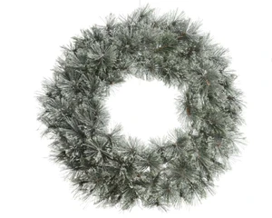 Everlands kerstkrans Cashmere krans frosted - ⌀63cm - afbeelding 1