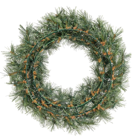 Everlands kerstkrans Cashmere LED - ⌀63cm - afbeelding 2