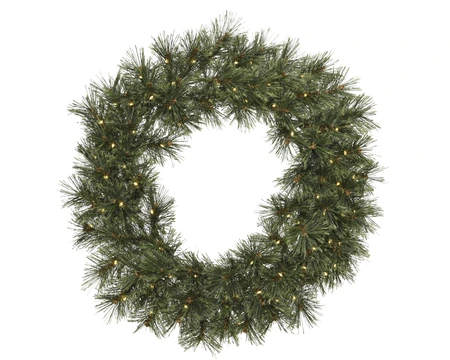 Everlands kerstkrans Cashmere LED - ⌀63cm - afbeelding 1