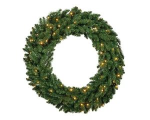 Everlands kerstkrans Everest BO LED - ⌀80cm - afbeelding 1