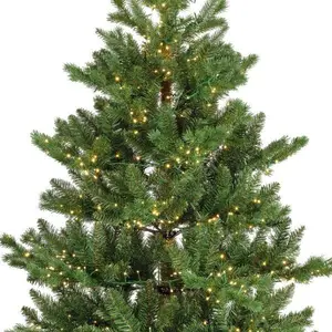 Everlands kunstkerstboom Alba fir LED 1700 lampjes - 180cm - afbeelding 3