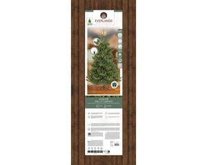 Everlands kunstkerstboom Alba fir LED 2400 lampjes - 210cm - afbeelding 2