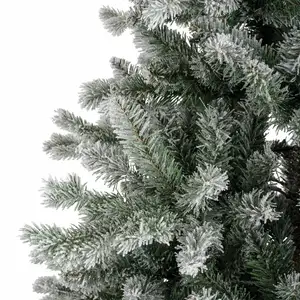 Everlands kunstkerstboom Alba fir snowy - 180cm - afbeelding 3