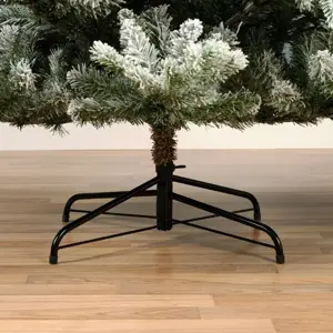 Everlands kunstkerstboom Alba fir snowy - 180cm - afbeelding 4