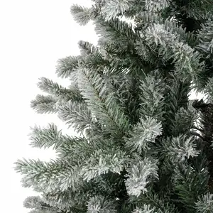 Everlands kunstkerstboom Alba fir snowy - 210cm - afbeelding 3