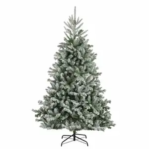 Everlands kunstkerstboom Alba fir snowy - 240cm - afbeelding 1