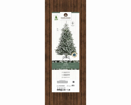 Everlands kunstkerstboom Alba fir snowy - 240cm - afbeelding 5