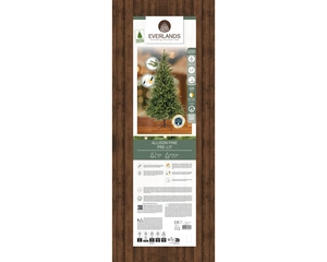 Everlands kunstkerstboom Alison pine LED 320 lampjes - 180cm - afbeelding 2