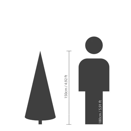 Everlands kunstkerstboom Allison - 150cm - afbeelding 7