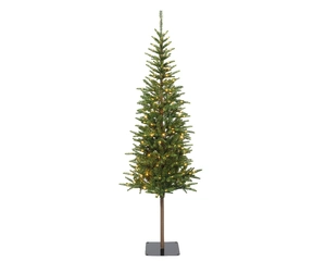Everlands kunstkerstboom Alpbach fir micro LED 300 lampjes - 240cm - afbeelding 1
