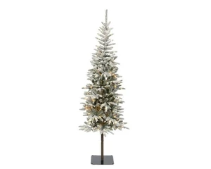 Everlands kunstkerstboom Alpbach fir snowy micro LED 160 lampjes - 180cm - afbeelding 8