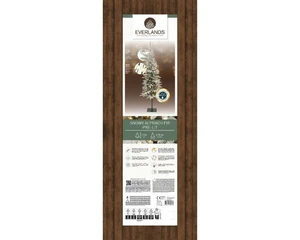 Everlands kunstkerstboom Alpbach fir snowy micro LED 160 lampjes - 180cm - afbeelding 14