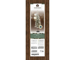 Everlands kunstkerstboom Alpbach fir snowy micro LED 300 lampjes - 240cm - afbeelding 2
