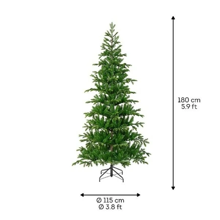 Everlands kunstkerstboom Balsamea fir - 180cm - afbeelding 6