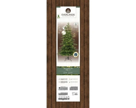 Everlands kunstkerstboom Balsamea fir micro LED 650 lampjes - 240cm - afbeelding 2