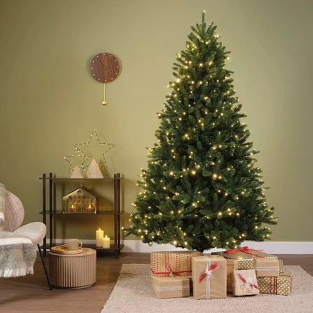 Everlands kunstkerstboom Bromont fir LED 460 lampjes - 180cm - afbeelding 5